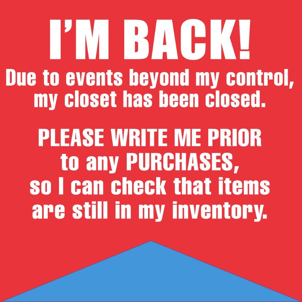 I'm back!